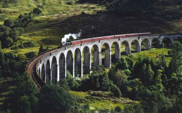 glenfinnan viaduct scotland Find out how to visit Harry Potter filming sites throughout Scotland