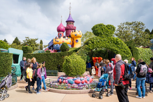 Fantasyland at Disneyland Paris in Marne la Vallee, Paris Region, France-05701