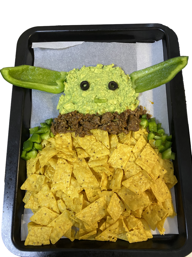 Baby Yoda nachos