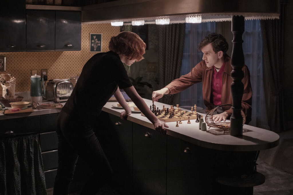 Beth and Harry play chess