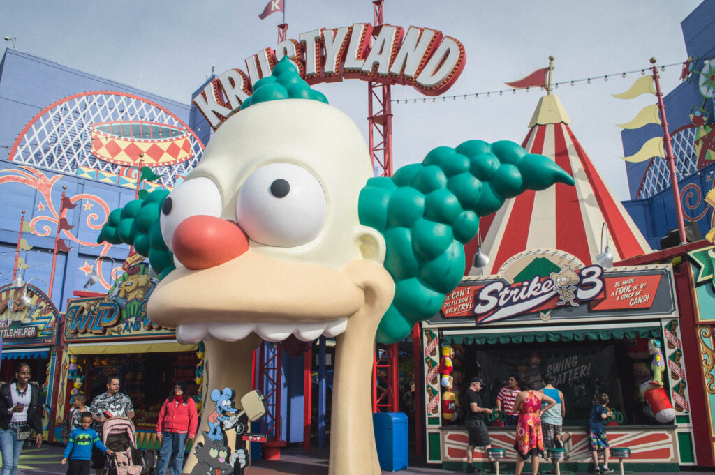 Krustyland at Universal Studios Hollywood 