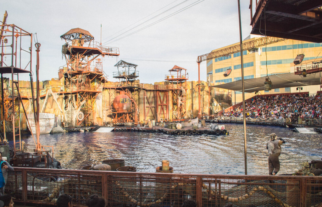 Waterworld show and attraction at Universal Studios Hollywood 