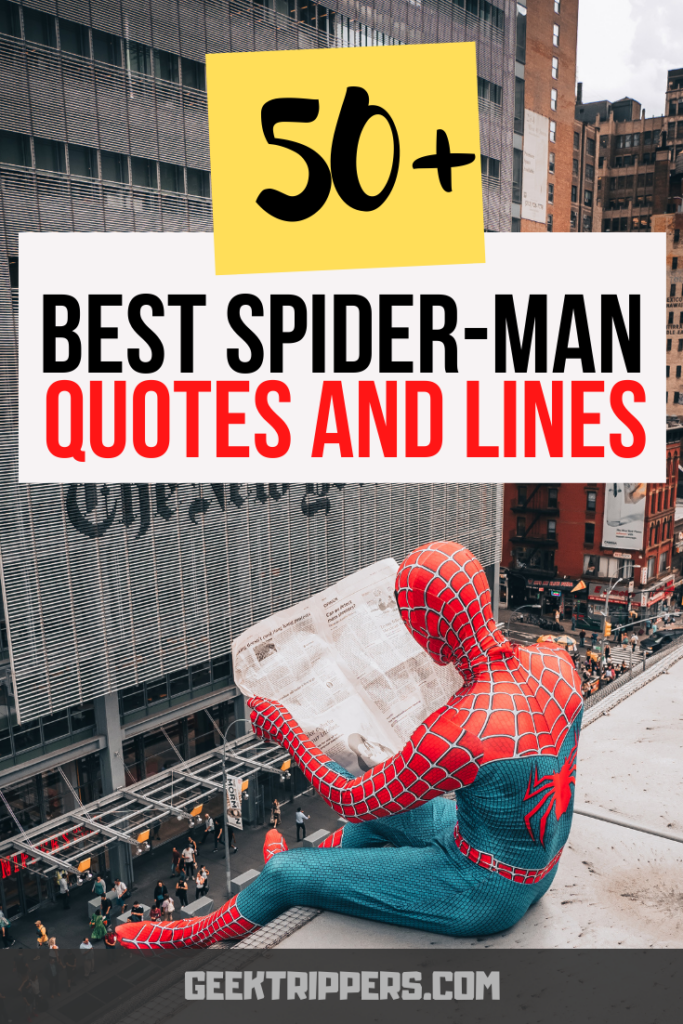 The 50 Best Spider Man Quotes From All The Movies TV Shows 2022 