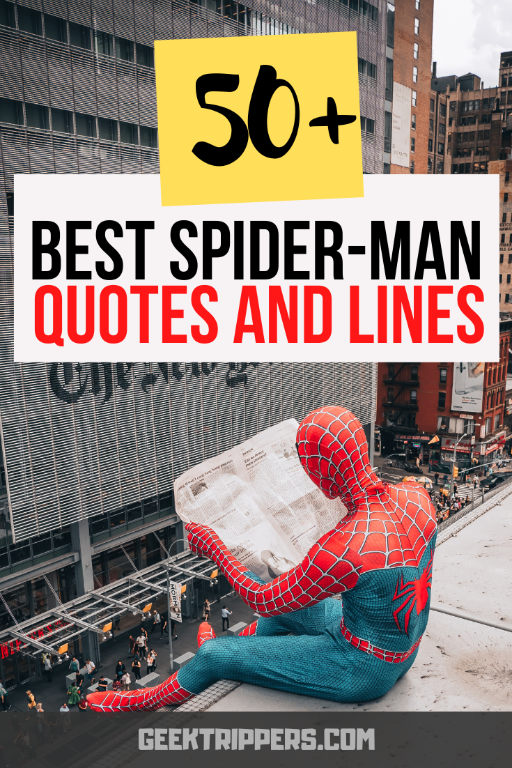 The 50+ Best SpiderMan Quotes from All the Movies & TV Shows Geek